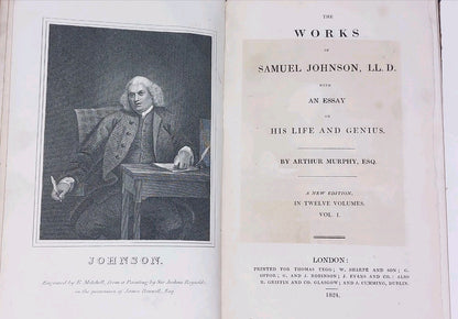 The Works Of Samuel Johnson Complete Set Of 12 Twelve Volumes (1824) Leather14