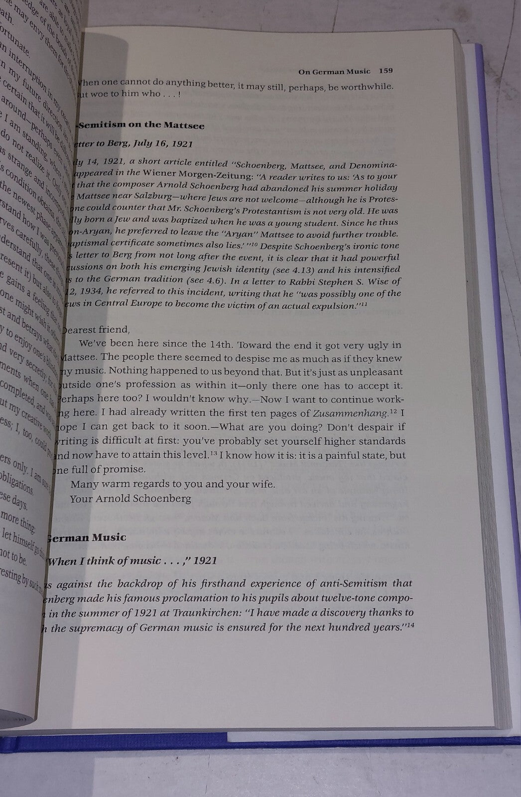 A Schoenberg Reader:  Documents of a Life By Joseph Auner (2003) Hb Book 7
