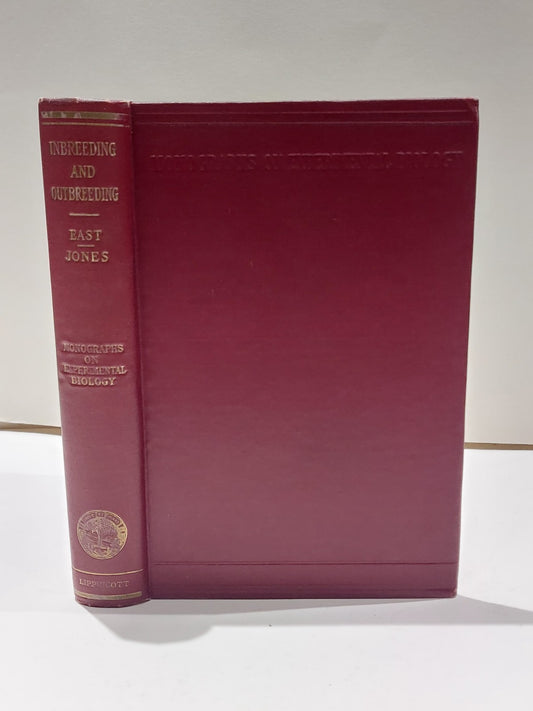 Inbreeding And Outbreeding By Edward M. East (1919) 1st Ed Hb Book0