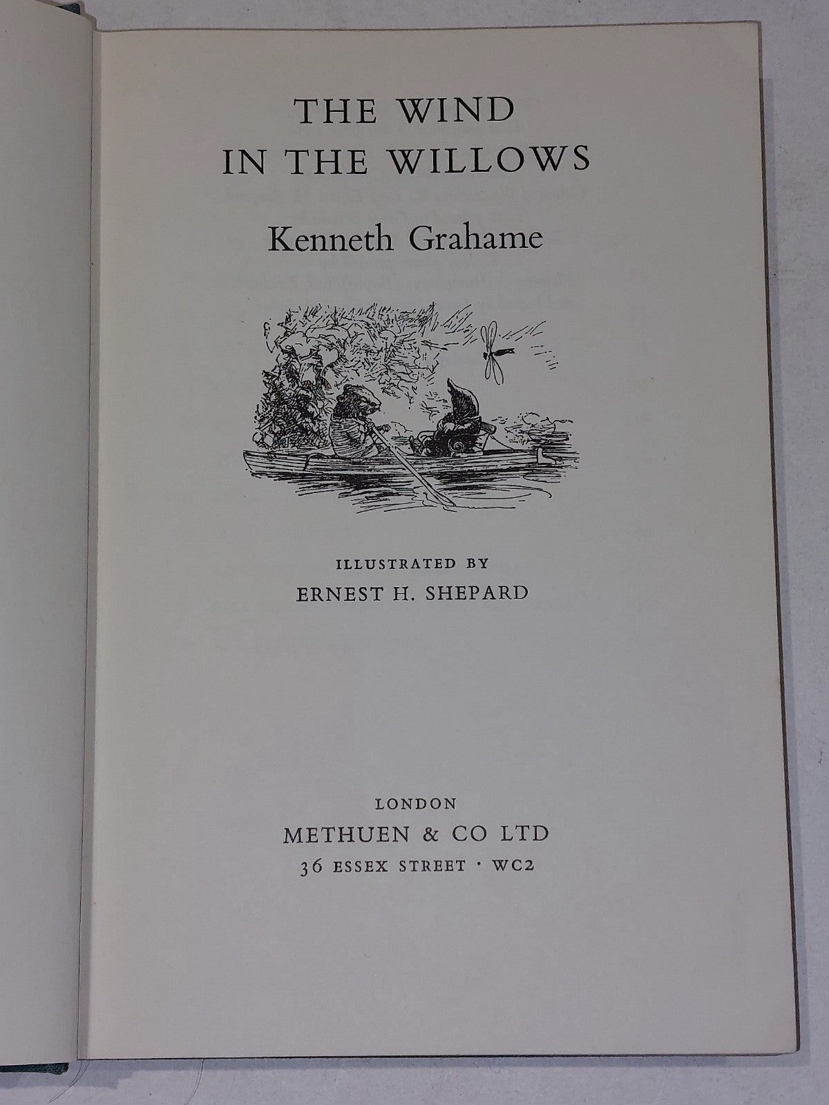 The Wind In The Willows Kenneth Grahame 1st Colour Edition Ernest H Shepard 19594