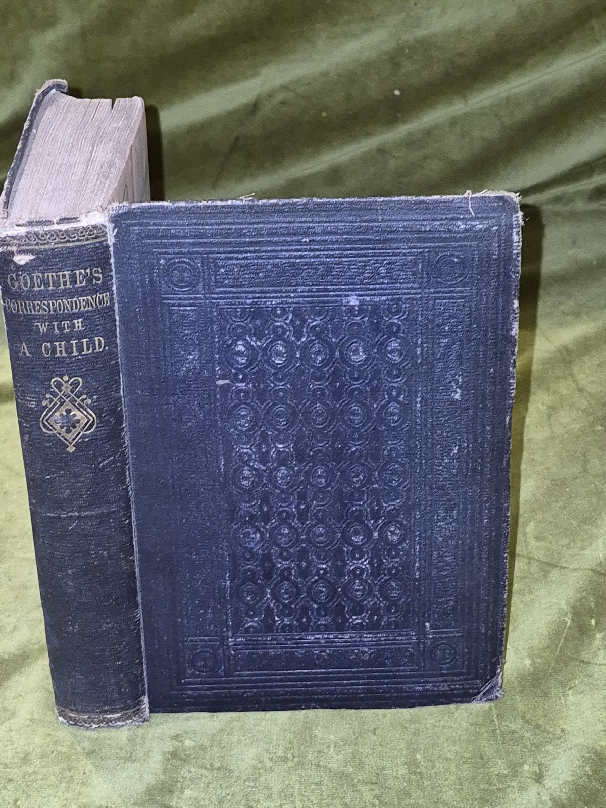 Goethe's Correspondence With A Child 1860 Hardcover0