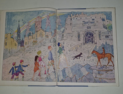 THE ENCHANTED CAPITAL OF SCOTLAND JESSIE M KING ILLUSTRATED  1945 1st Edition.16