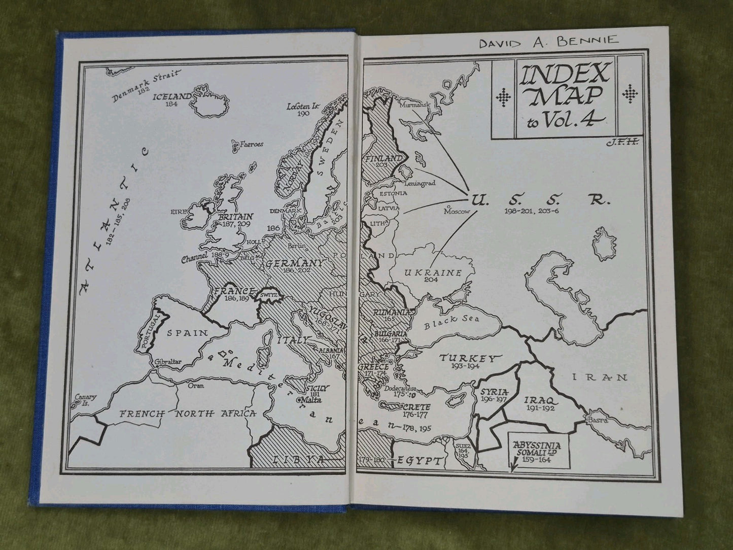 An Atlas History of the Second Great War Horrabin Vols 1-7 Thomas Nelson and Son11