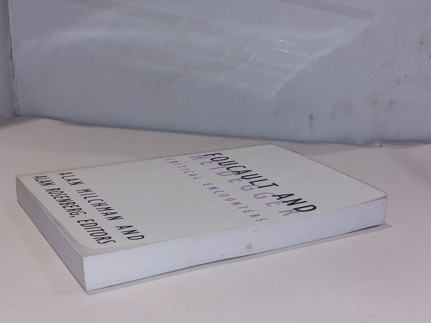 Foucault And Heidegger - Milchman & Rosenberg (2003) Pb Book3