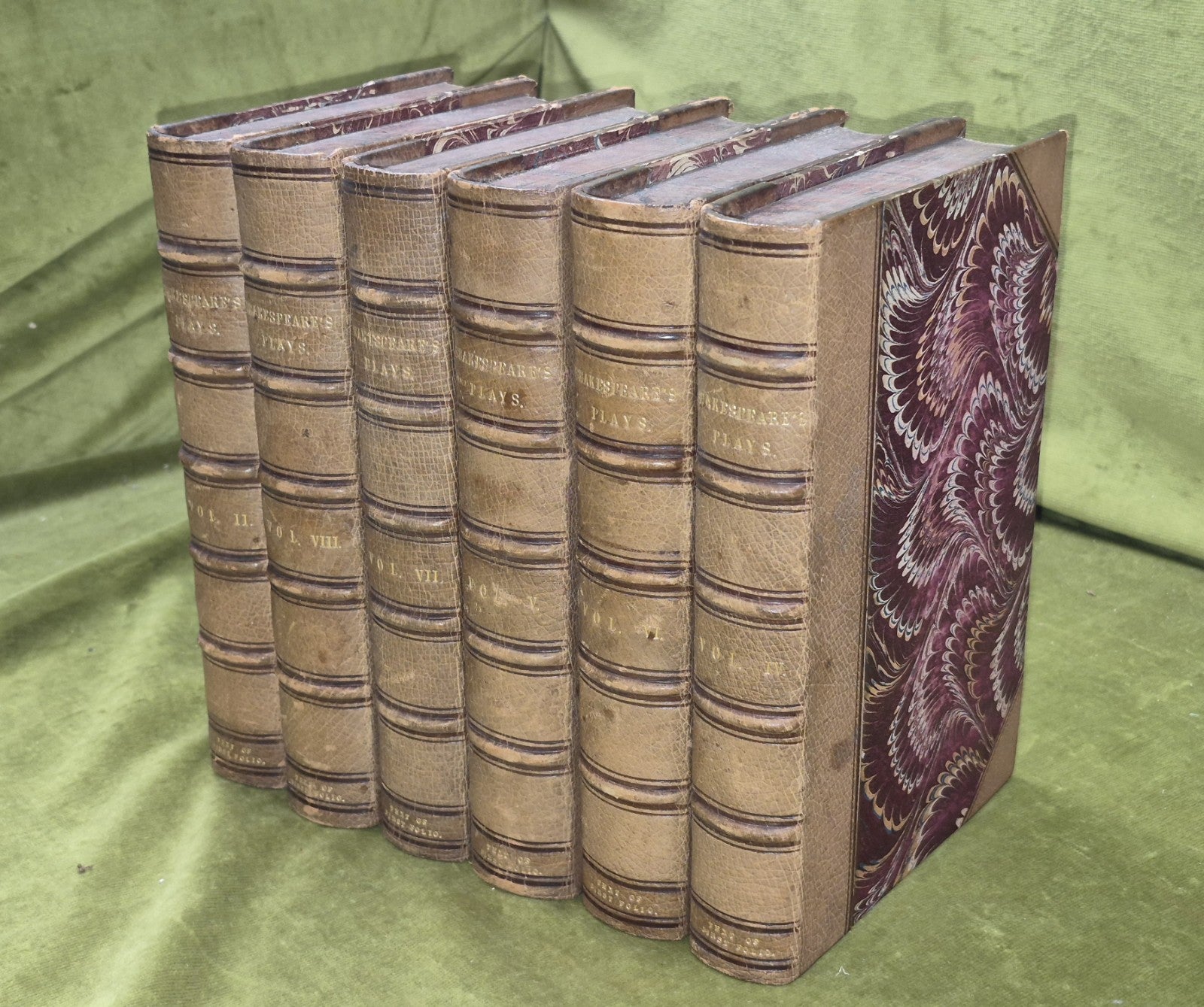 Plays of William Shakespeare Paterson Text of the First Folio c. 1880 Incomplete0