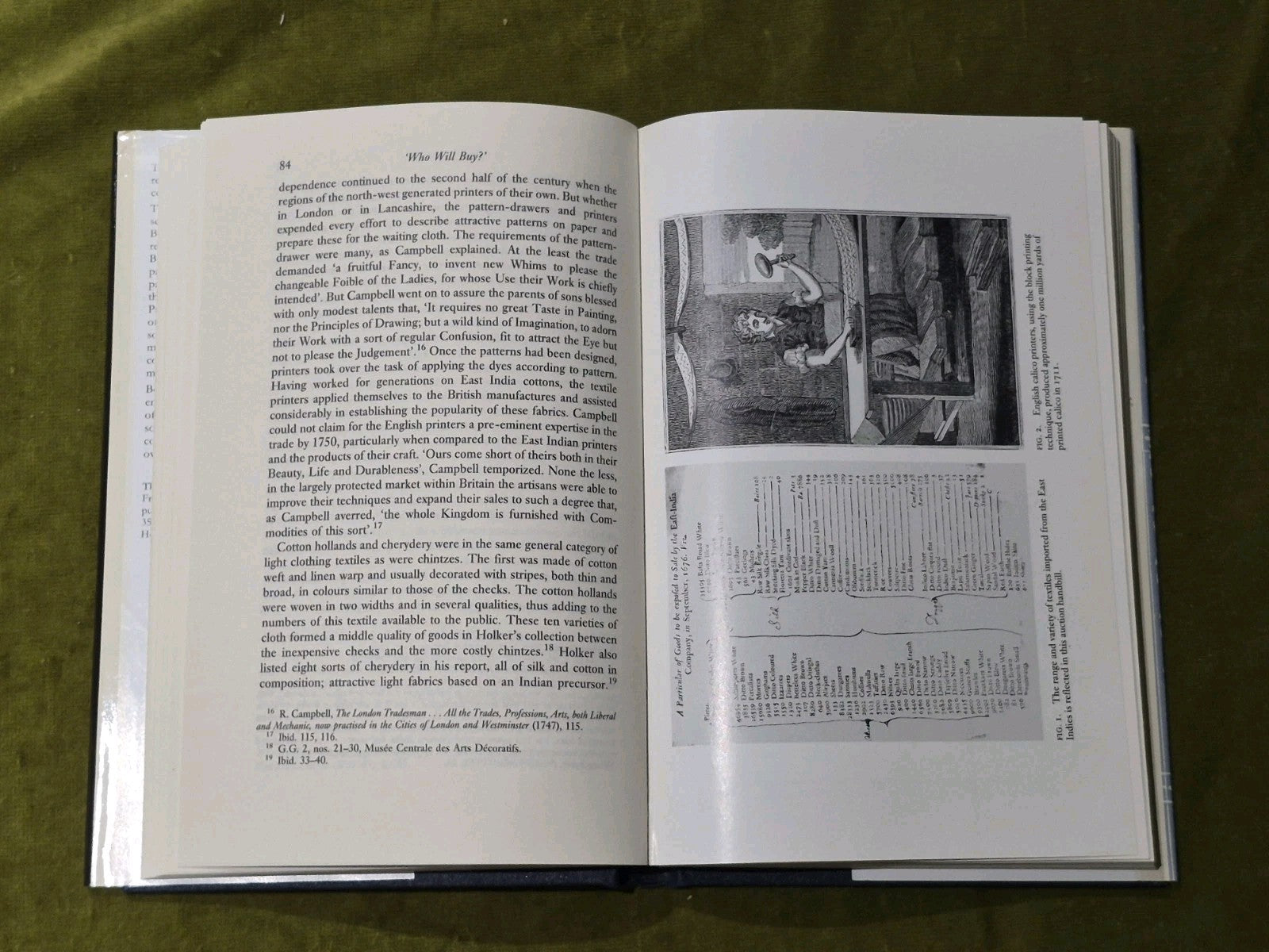 Fashion's Favourite The Cotton Trade And The Consumer In Britain 16601800, 19916