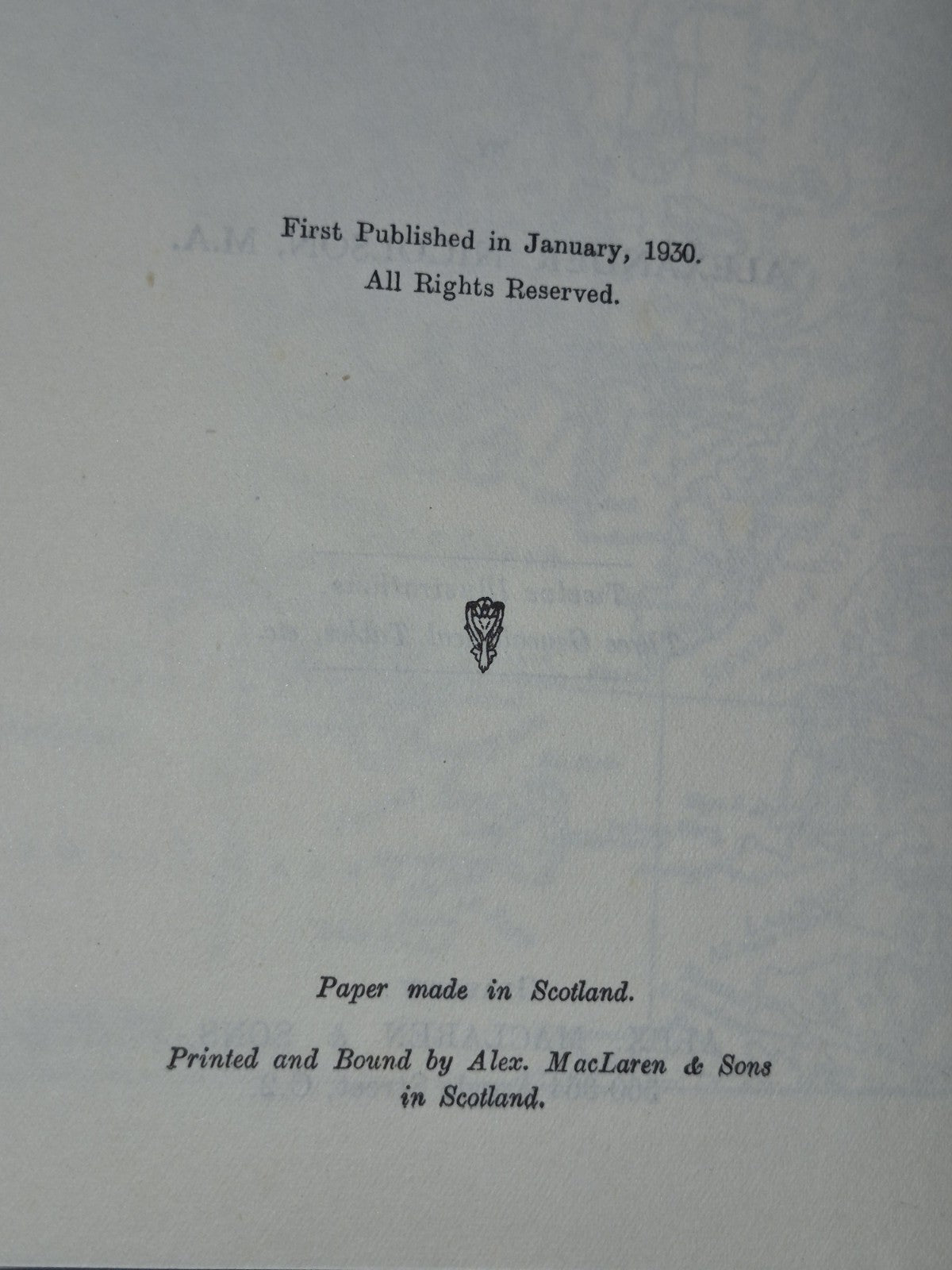 History of Skye Alexander Nicolson 1930 Alex Maclaren5