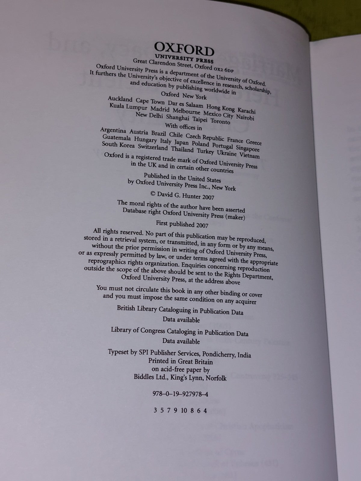 Marriage Celibacy And Heresy In Ancient Christianity (2007 Hardback) D Hunter5