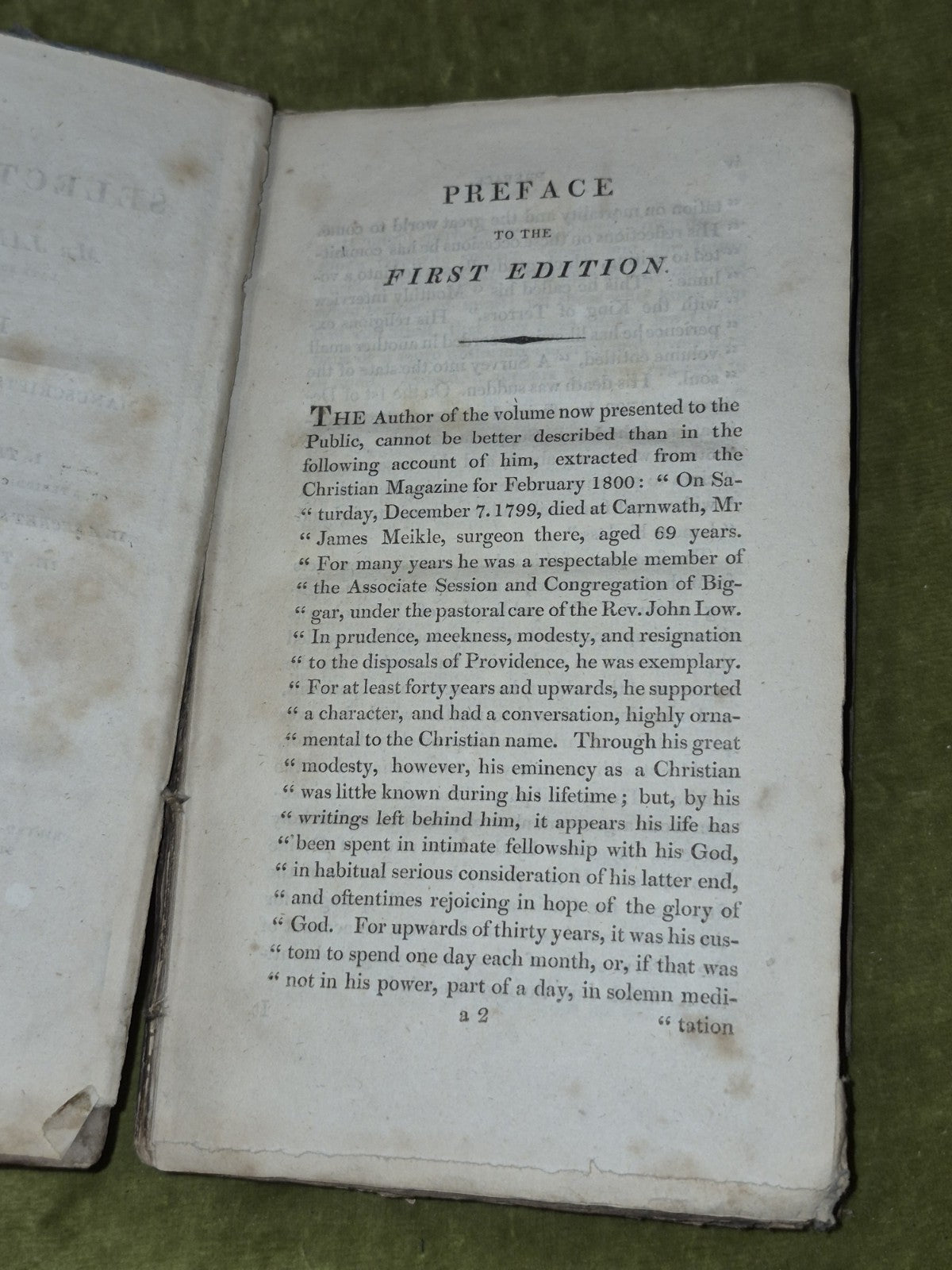 Select Remains of Mr James Meikle Fifth Edition 1815 Edinburgh6
