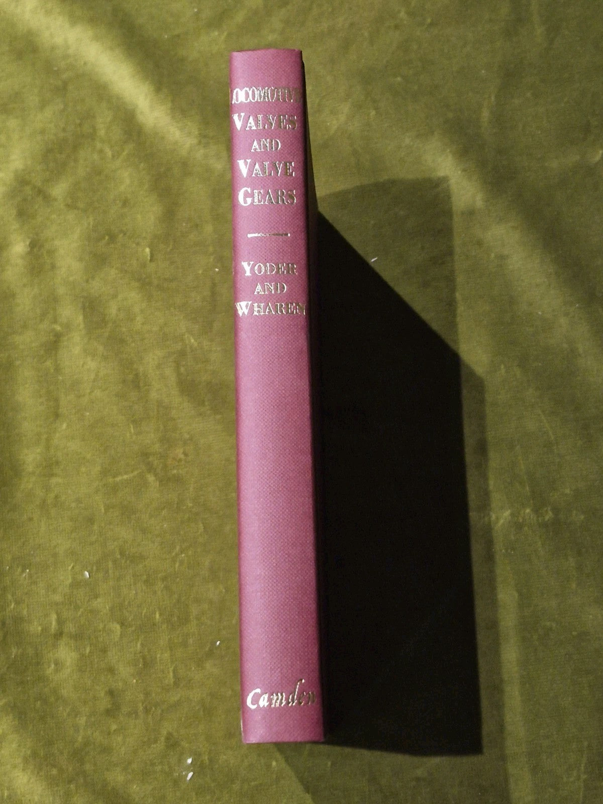 Locomotive Valves And Valve Gears By J.H. Yoder & G.B. Wharen 1921 2nd printing2