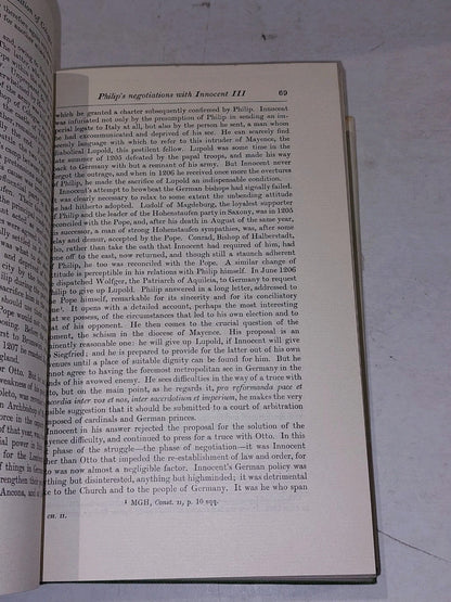 The Cambridge Medieval History Vol. 5 & 6 1964 Harback Dustjacket Papacy Victory8