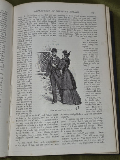 The Strand Magazine 1893 January to June Vol. V. Sherlock Holmes Conan Doyle8