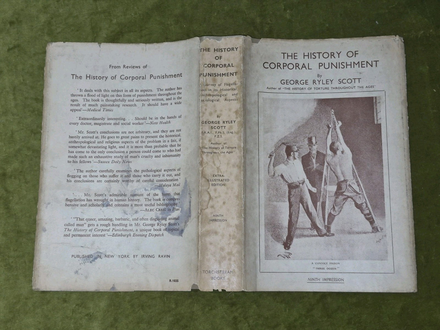 SCOTT, GEORGE RYLEY The history of corporal punishment : 1954 10th Edition2