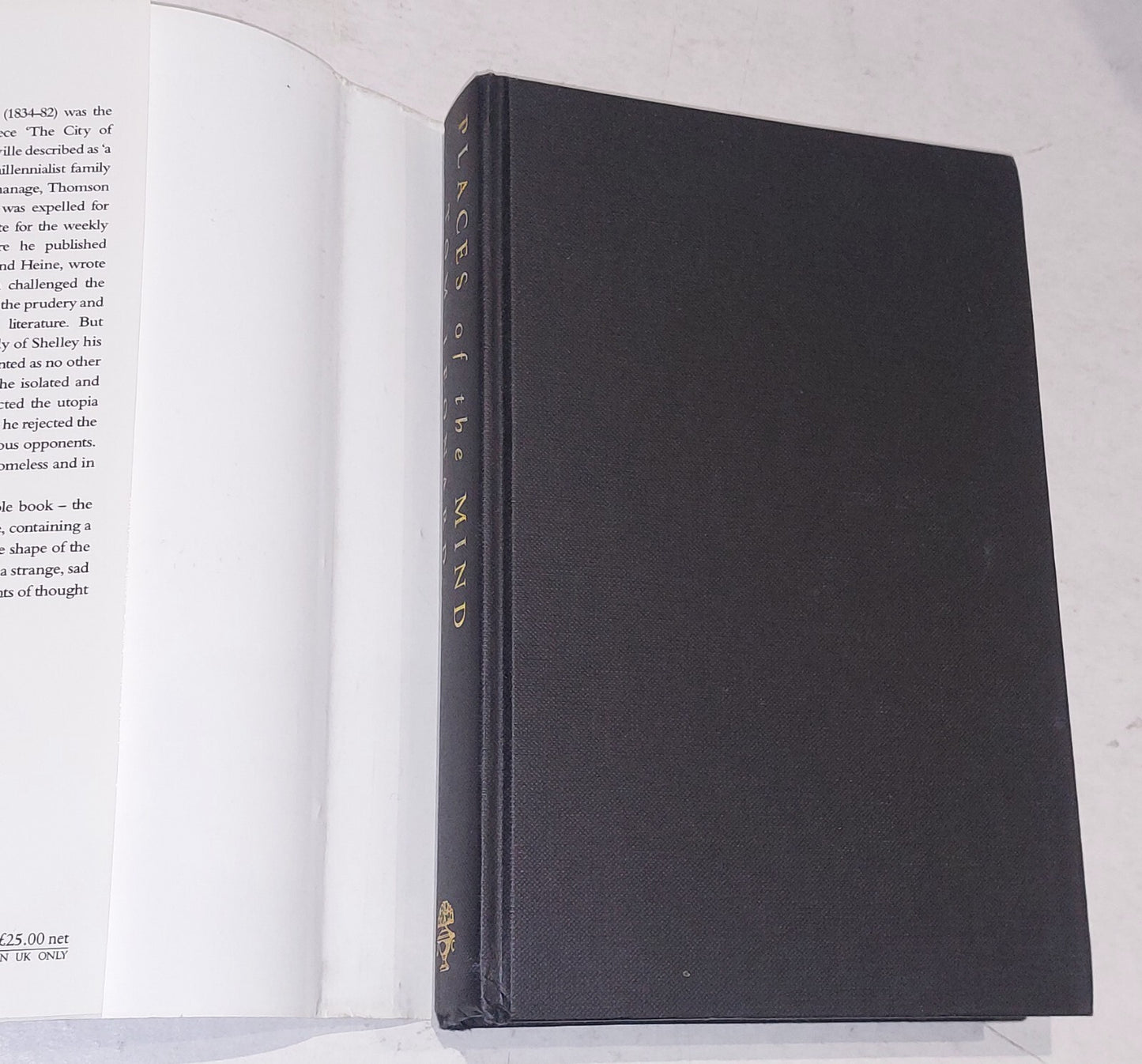 Places of the Mind: Life and Work of James Thomson - Leonard, Tom (1993) Hb Book3