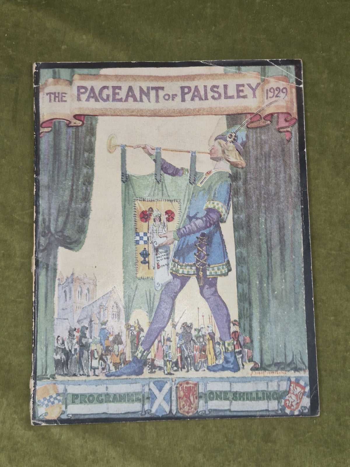 The Pageant of Paisley 1929 Programme George A Clark 0