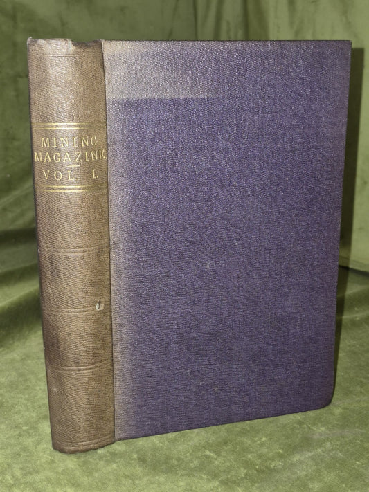 Mining and Smelting Magazine 1862 Henry Curwen Salmon Vol 1 January June0