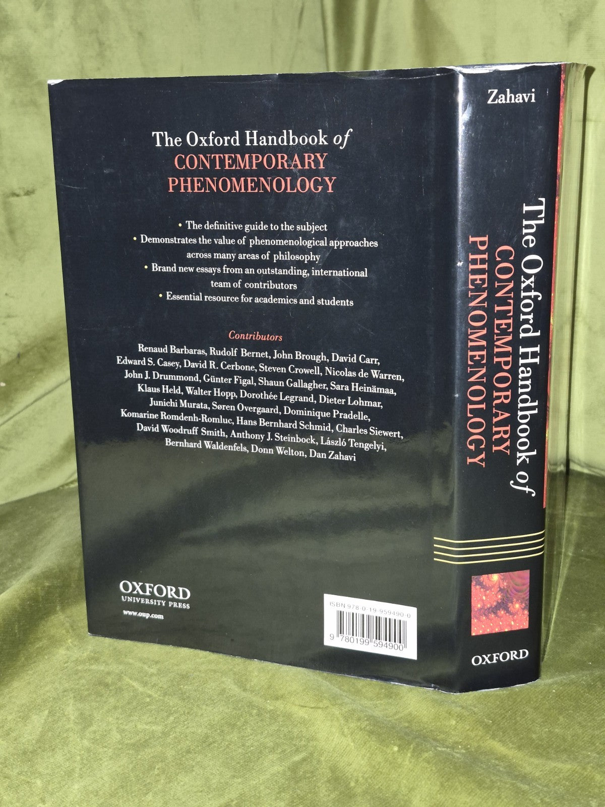 The Oxford Handbook of Contemporary Phenomenology (Hardback 2012) Zhavi1