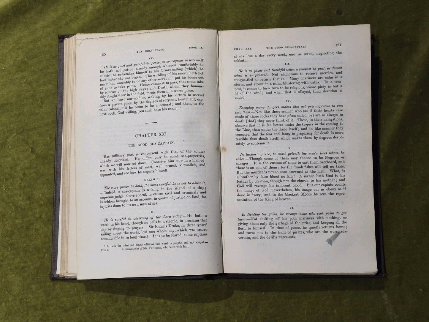 The Holy State and Profane State. A New Edition. With Notes by James Nichols.5