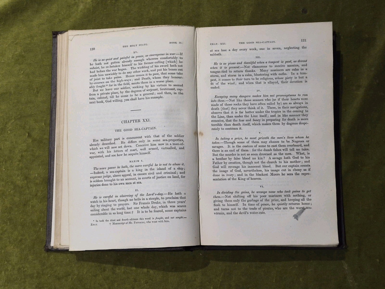 The Holy State and Profane State. A New Edition. With Notes by James Nichols.5