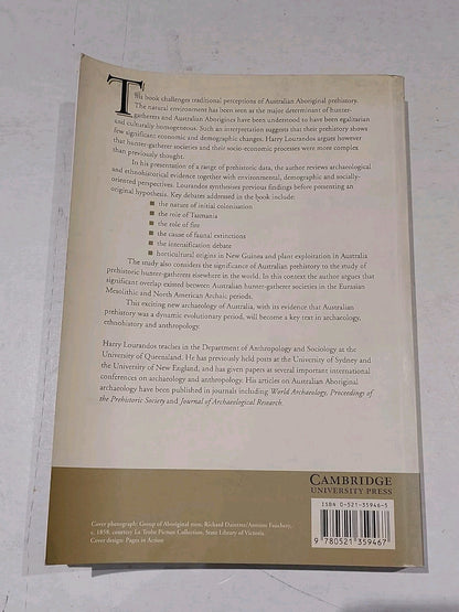 Continent of HunterGatherers By Harry Lourandos (1997) Pb Book2