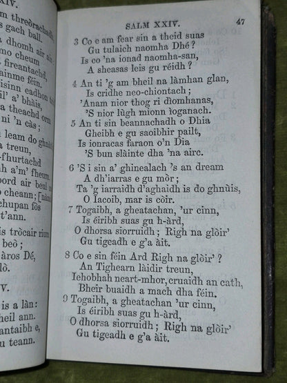 Sailm Dhaibhidh Maille Bi Laoidhean O'n Scrioptur naomha (1871) Smith7