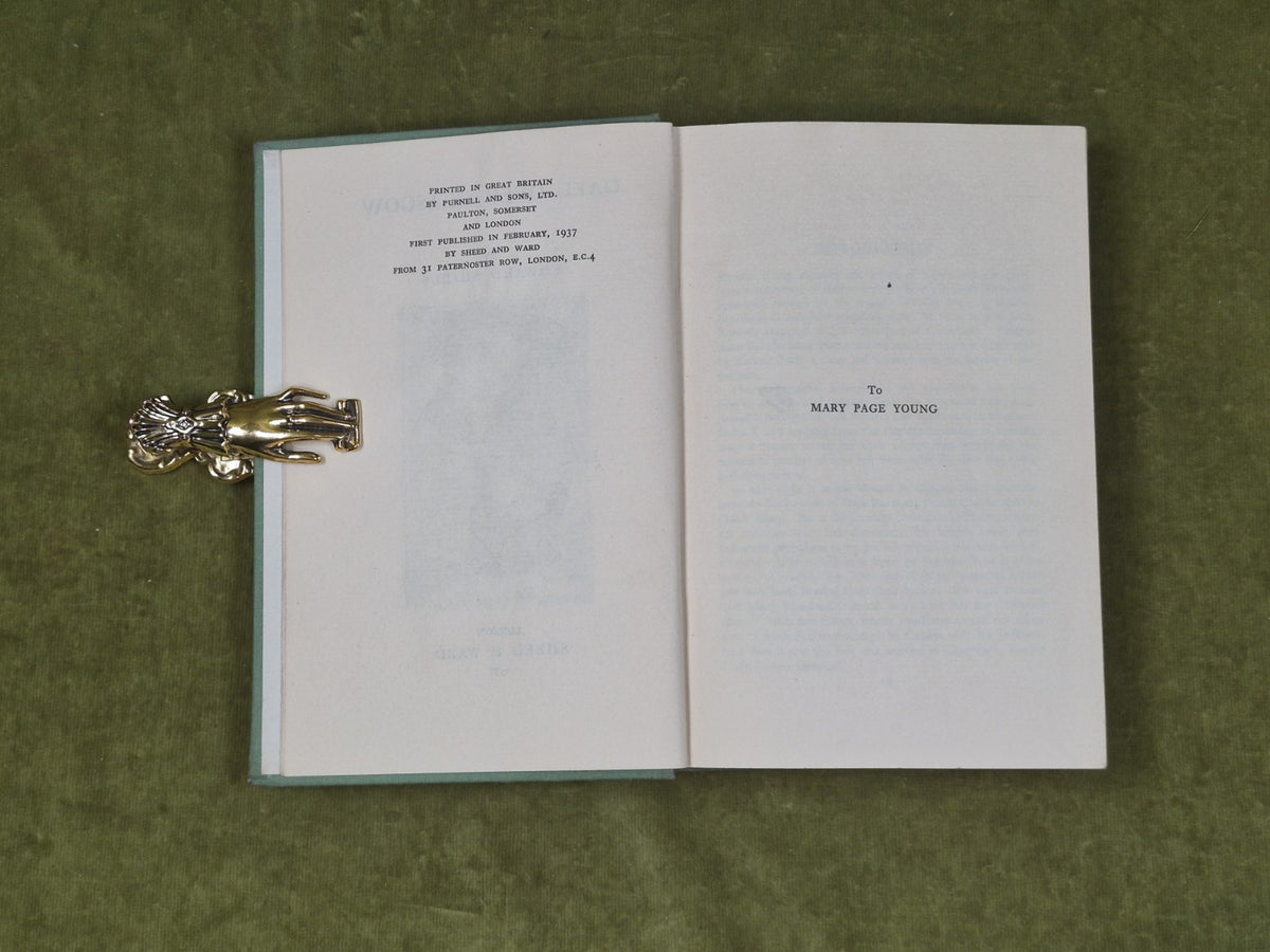 Gael Over Glasgow - SIGNED by Edward Sheils , Sheed & Ward 1937 1st/1st HB5