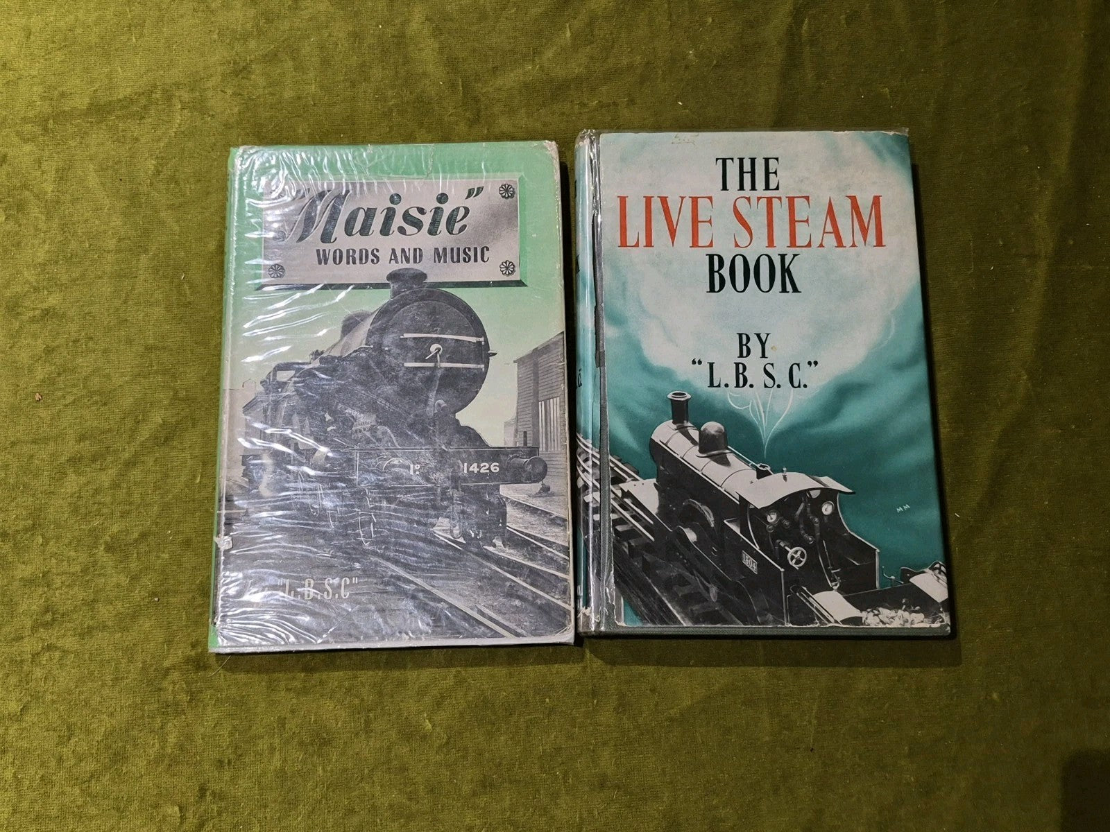 L.B.S.C. steam train books- Maisie  Words and Music & The Live Steam Book0