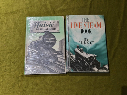 L.B.S.C. steam train books- Maisie  Words and Music & The Live Steam Book0