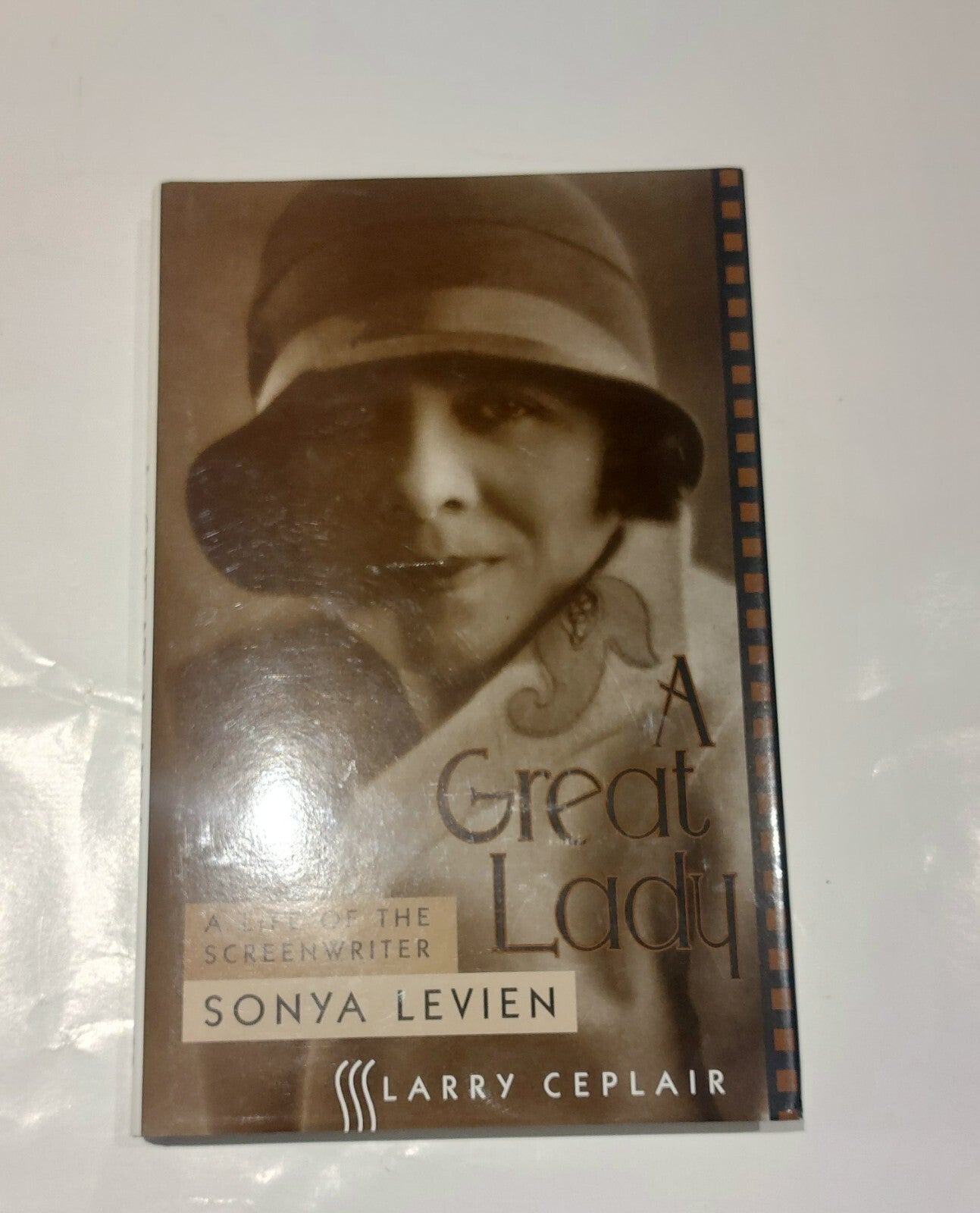 A Great Lady: Life of the Screenwriter Sonya Levien (1996) Book With Dustjacket2