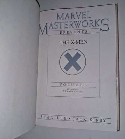 Marvel Masterworks Presents The XMen Volume 3 #110, Stan Lee. Hardback Vol 36