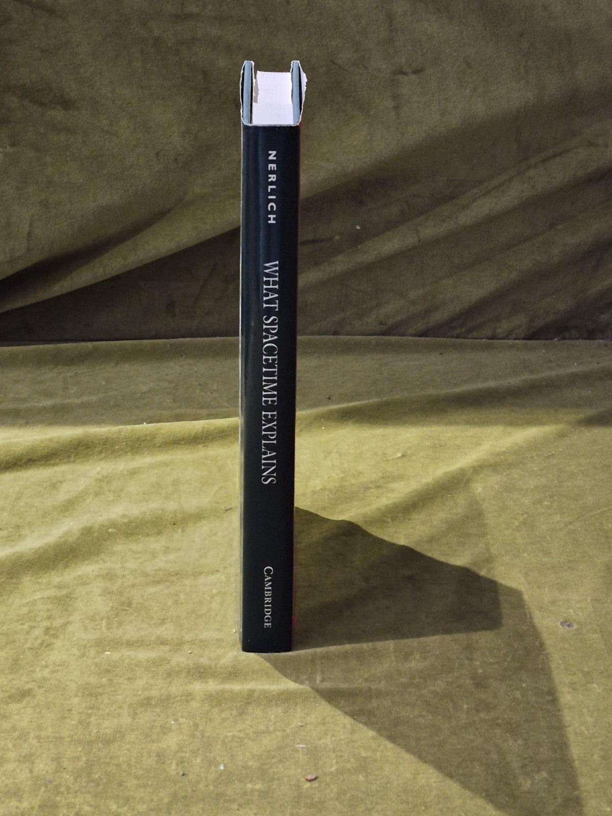What Spacetime Explains - Graham Nerlich , Cambridge HB DJ 20072