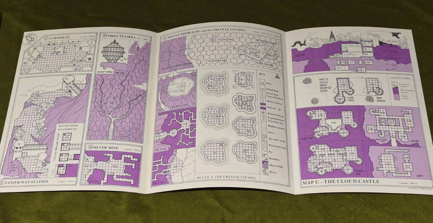 Advanced Dungeons & Dragons - Dark Clouds Gather - UK7 - 9151 - 19851