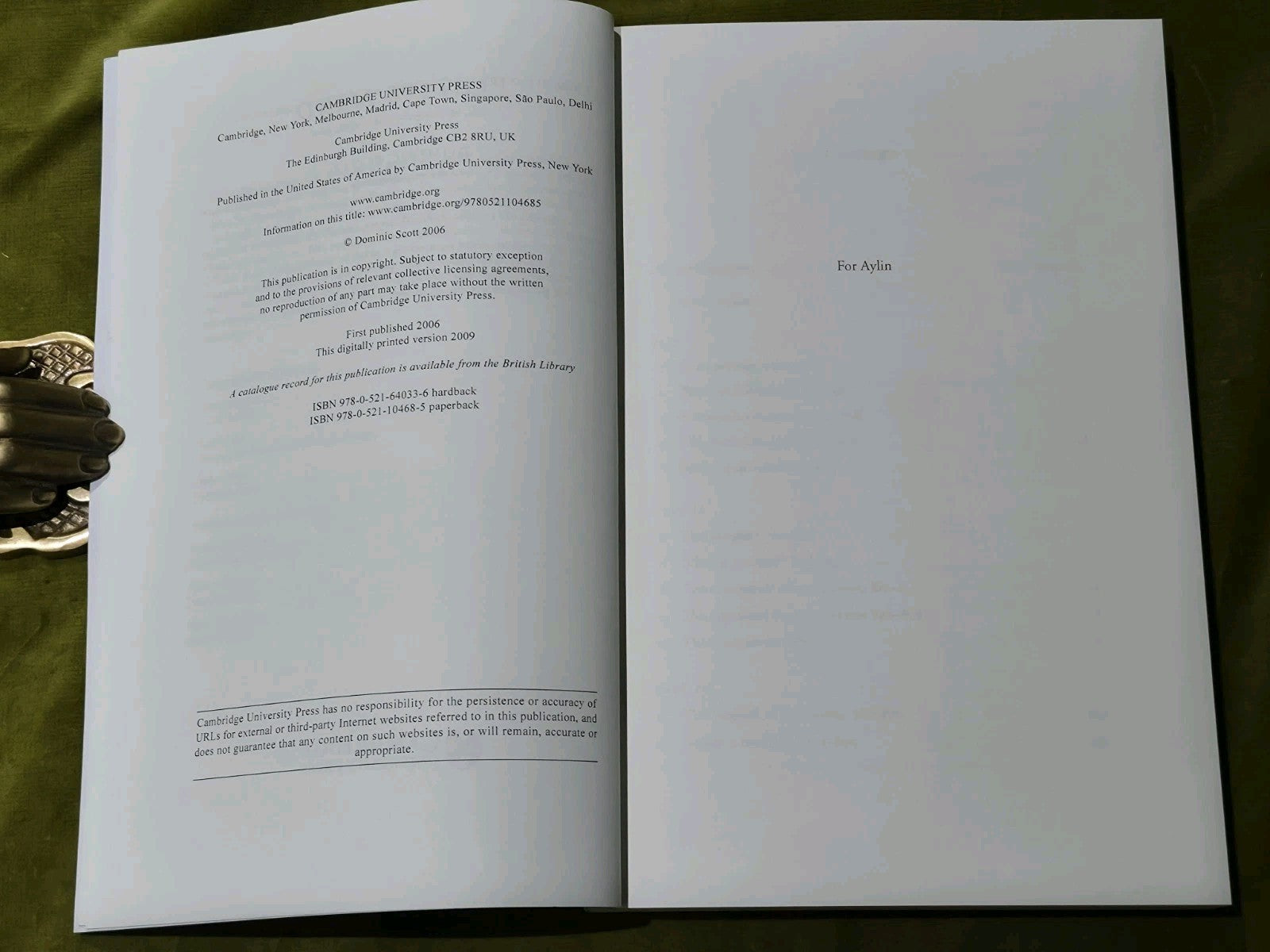 Plato's Meno. Cambridge Studies in the Dialogues of Plato. Dominic Scott4