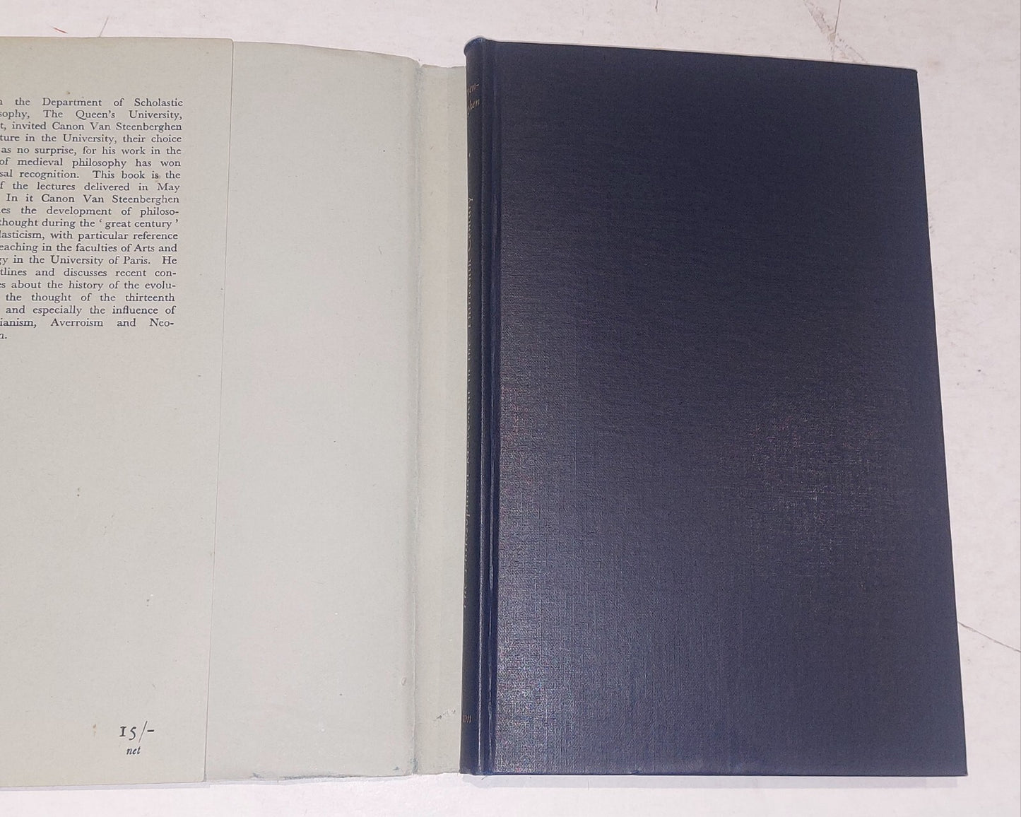 1955 The Philosophical Movement in the Thirteenth Century Book, F Steenberghen3