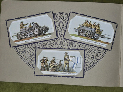 Mitchell's Model Army Cigarette Cards Complete Set of 30 Cards 5