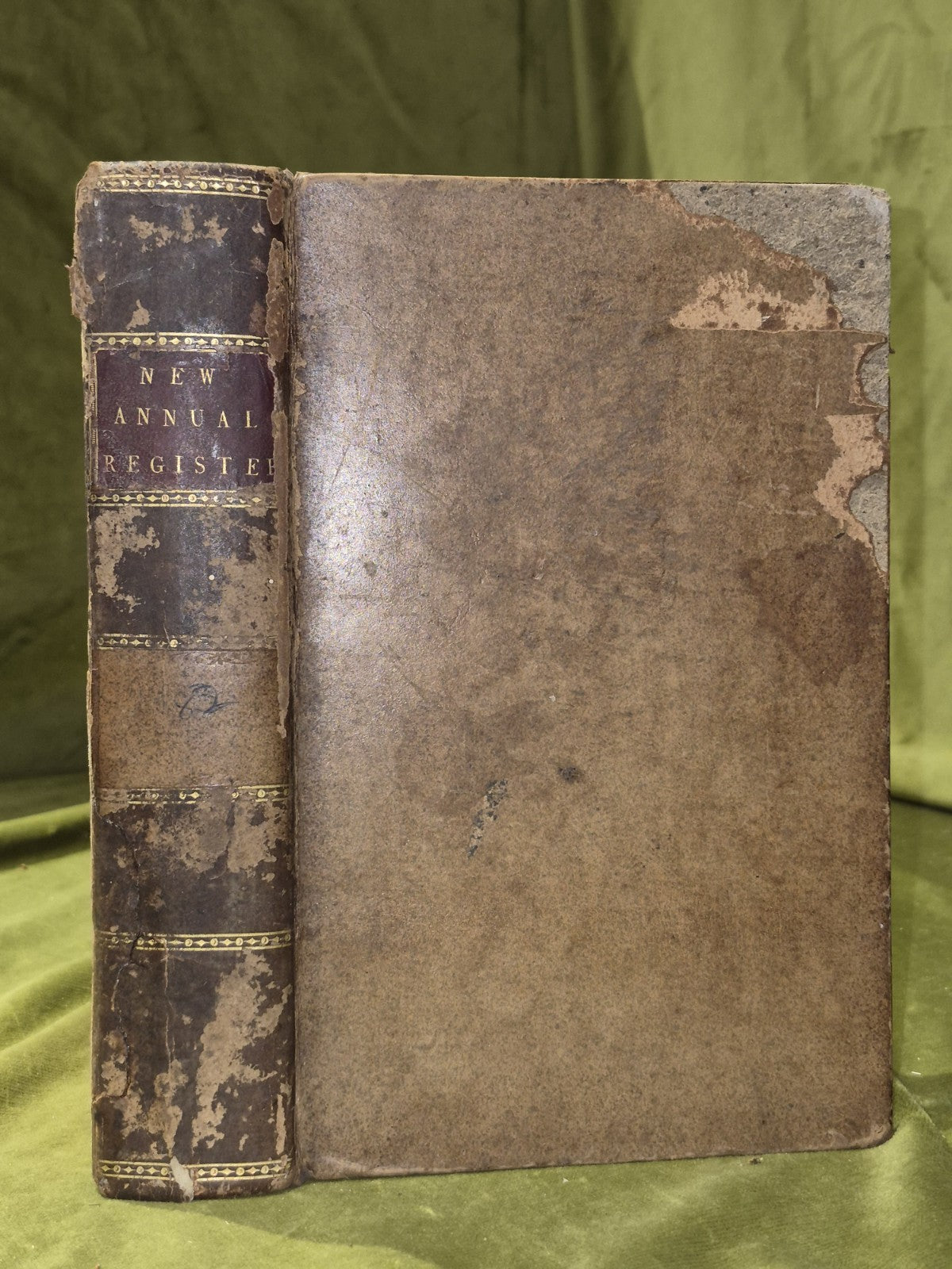 New Annual Register or General Repository of History Politics Literature 17830