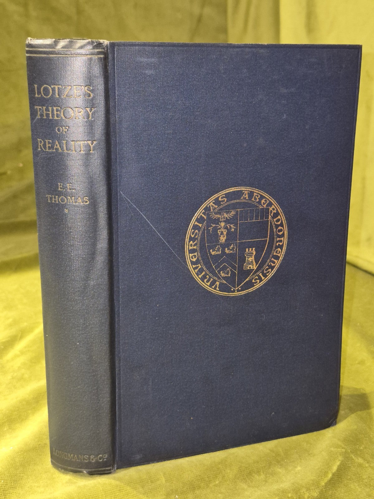 Lotze's Theory of Reality (1921) Thomas0