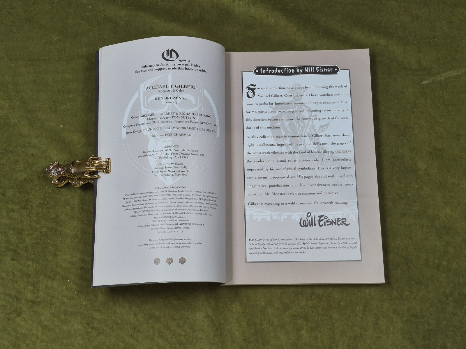 Mr. Monster Origins - Michael T Gilbert , Graphitti PB3