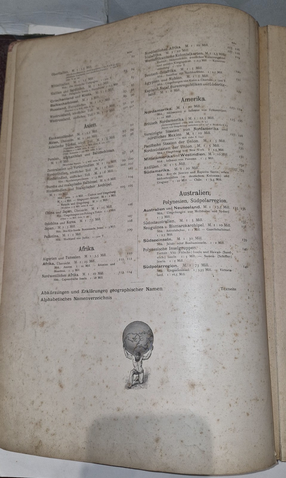 Andree’s Handatlas &  Diercke Welt Atlas8