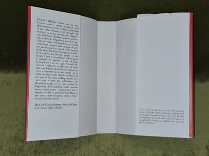 Cicero In Catilinam Murena, Sulla I-IV Trans. Macdonald (1996) Loeb Classical3