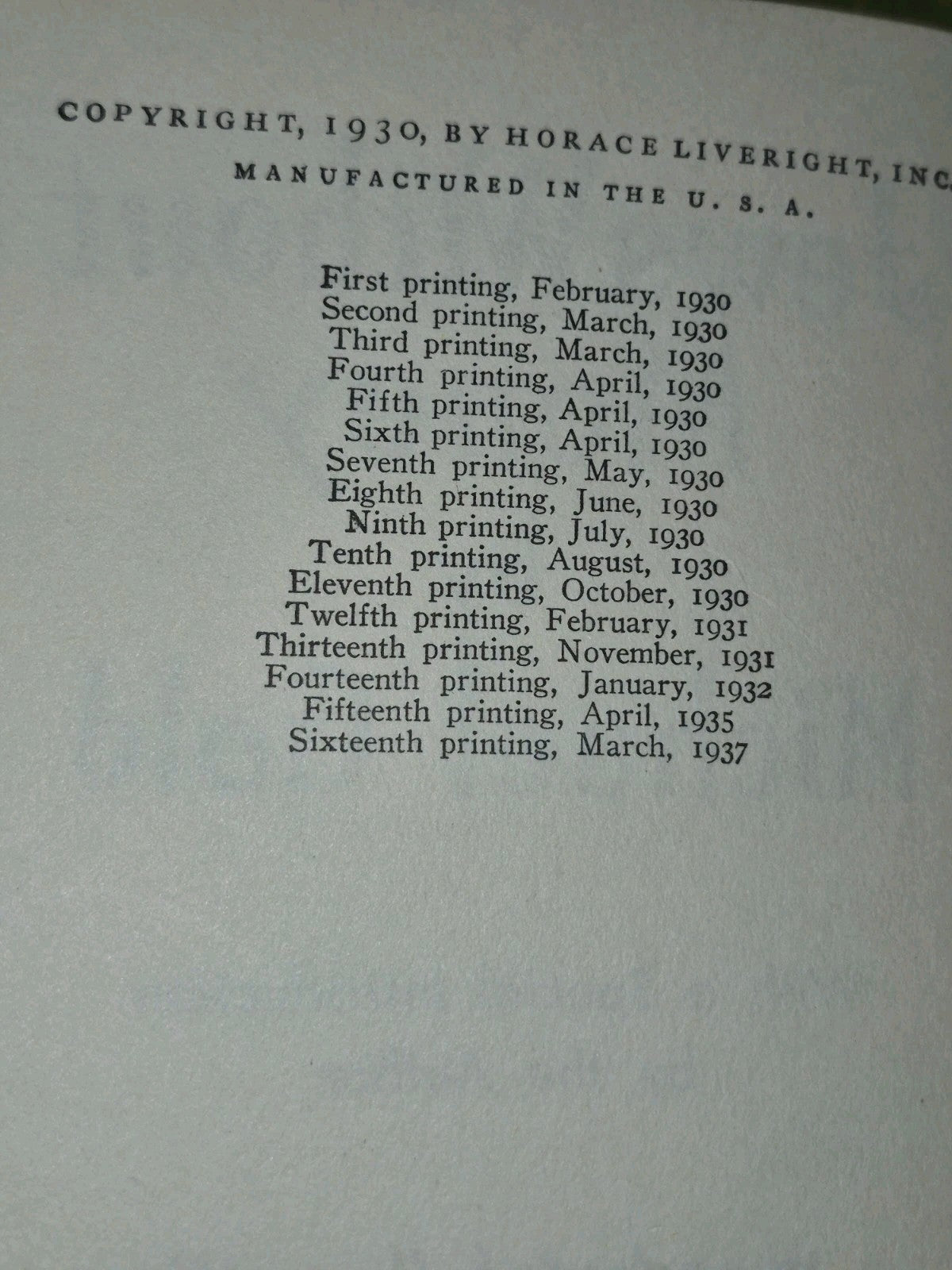 Jews Without Money Michael Gold (1937 sixteenth printing)6