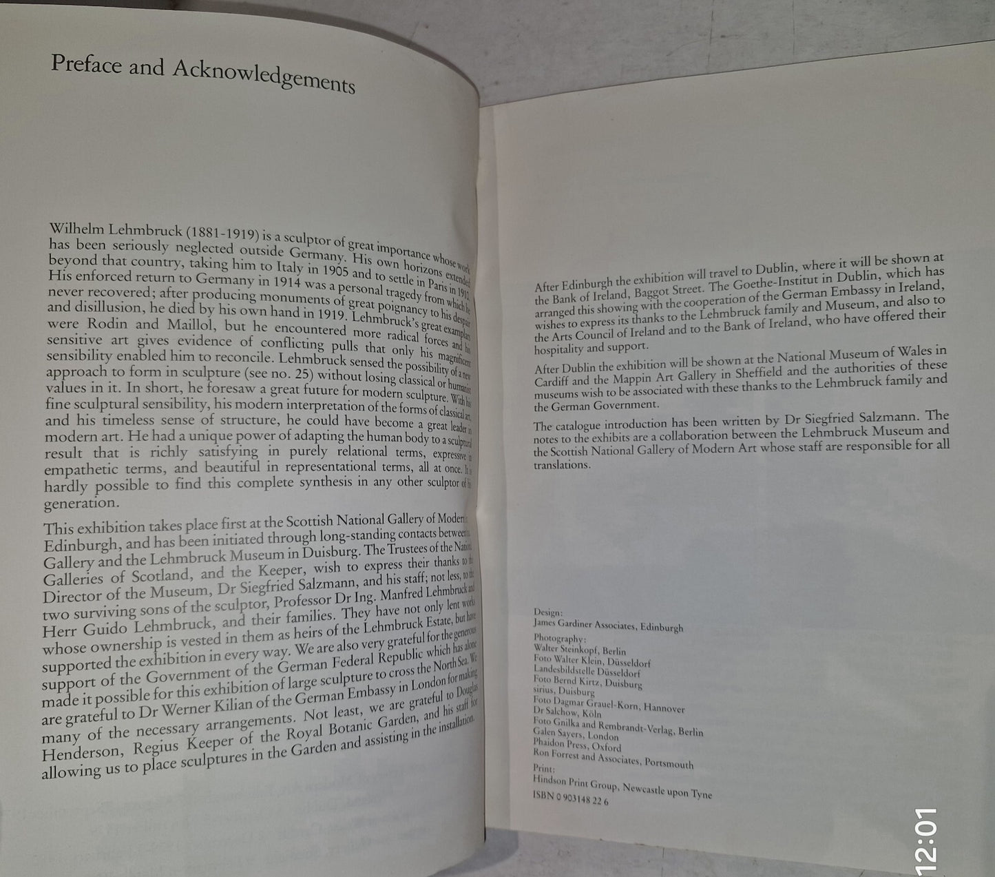 Wilhelm Lehmbruck, 18811919 Scottish National Gallery Of Modern Art. 19793