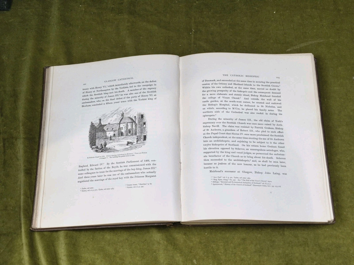 The Book of Glasgow Cathedral - George Eyre-Todd , Morison Brothers 1898 1st9
