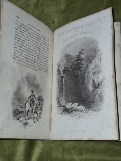 Scottish Chiefs Jane Porter Virtue and Company Complete Two Volumes in One c184014