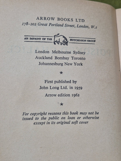 Poisoned Chalice By Anne Hocking 1962 1st Ed. Arrow Paperback5