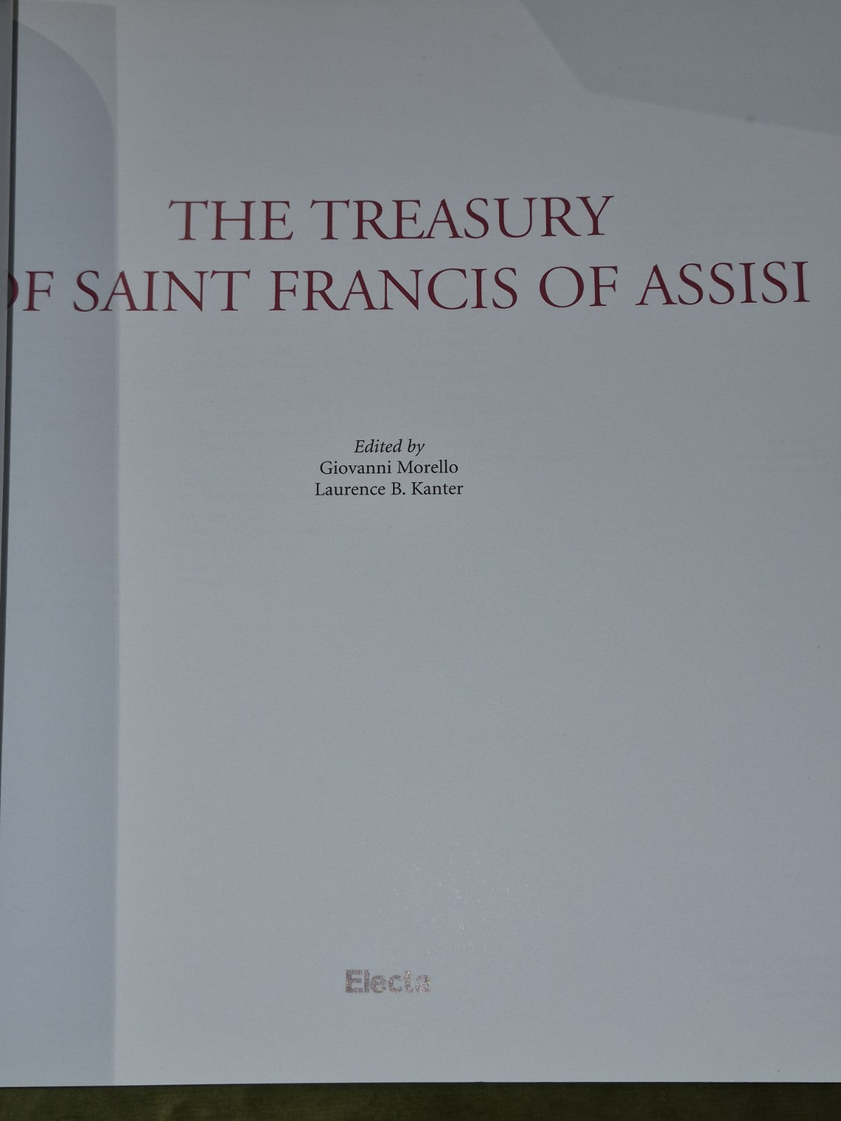 The Treasury of Saint Francis of Assisi (1999) Electa4