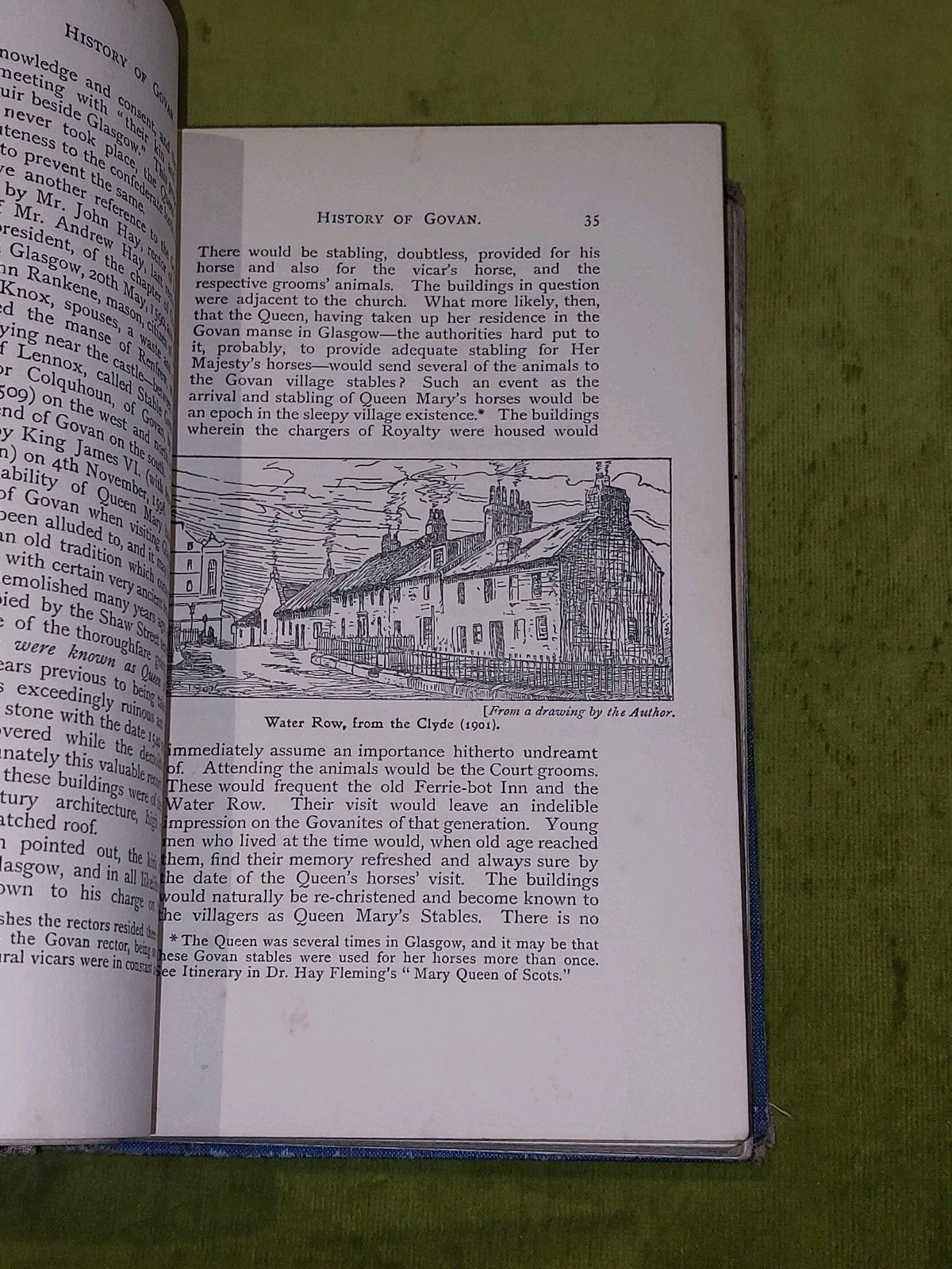 The History Of Govan Burgh And Parish By T C F Brotchie (1905) [John Cossar] Hb5