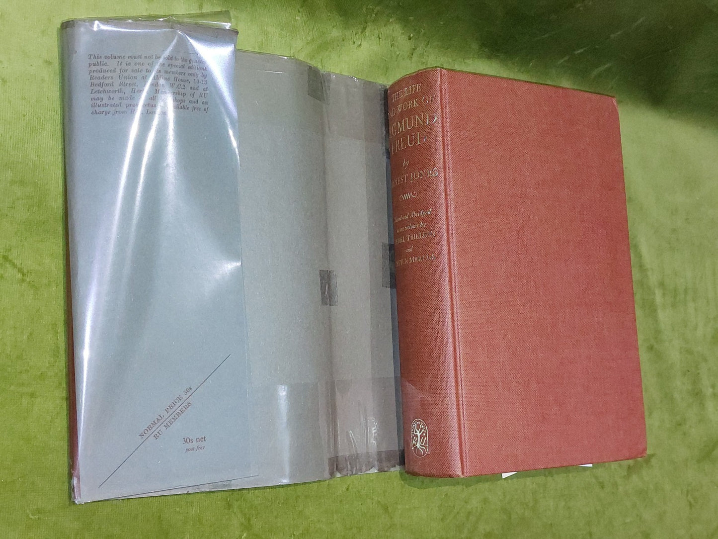 Life And Work Of Sigmund Freud book by Ernest Jones Hardcover (1963)3