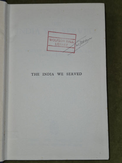 The India We Served 1929 Roper Lawrence Rudyard Kipling3