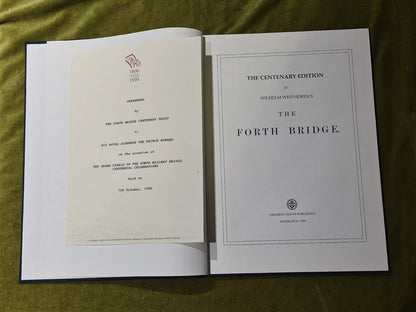 The Centenary Edition of Wilhelm Westhofen's The Forth Bridge4